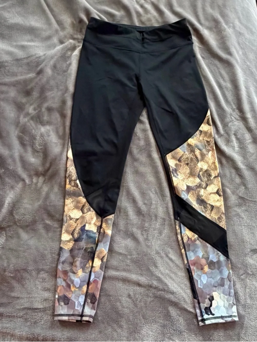 Athleta Black Performance Leggings - Picture 1 of 4